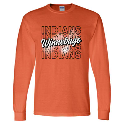 Winnebago Fans Club 2026 Logo 2 - DryBlend® 50/50 Long Sleeve T-Shirt Thumbnail