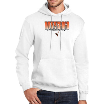 Winnebago Fans Club 2026 Logo 3 - Tall Core Fleece Pullover Hooded Sweatshirt Thumbnail