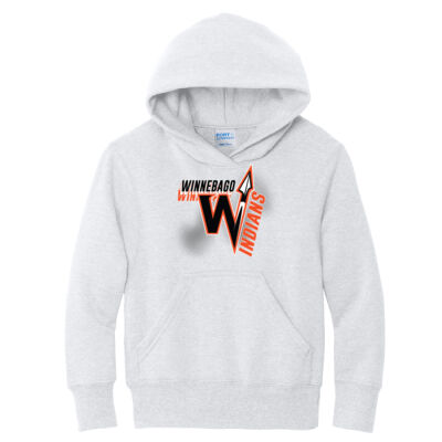 Winnebago Fans Club 2026 Logo 4 - Youth Core Fleece Pullover Hooded Sweatshirt Thumbnail