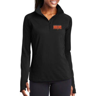Winnebago Fans Club 2026 Logo 1 - Women's Sport Wick ® Stretch 1/4 Zip Pullover Thumbnail